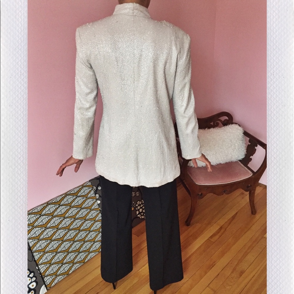 Beaded Blazer - image 4